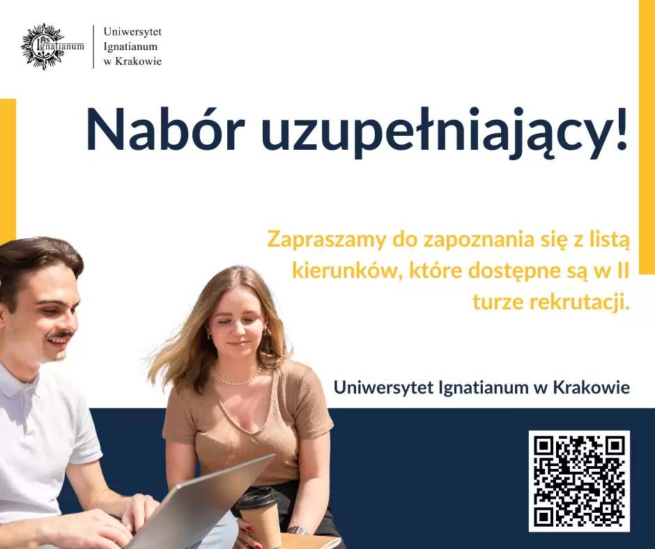 Nabór uzupełniający na Uniwersytecie Ignatianum w Krakowie