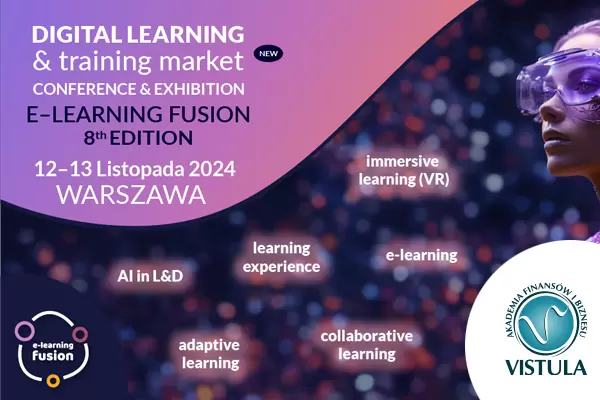 Uczelnia Vistula partnerem merytorycznym VIII Konferencji E-Learning Fusion