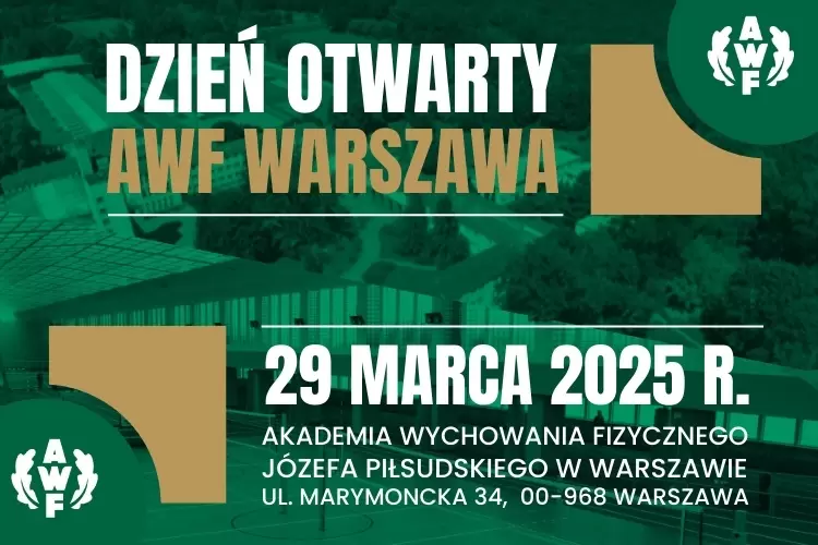 Dzień Otwarty AWF Warszawa!