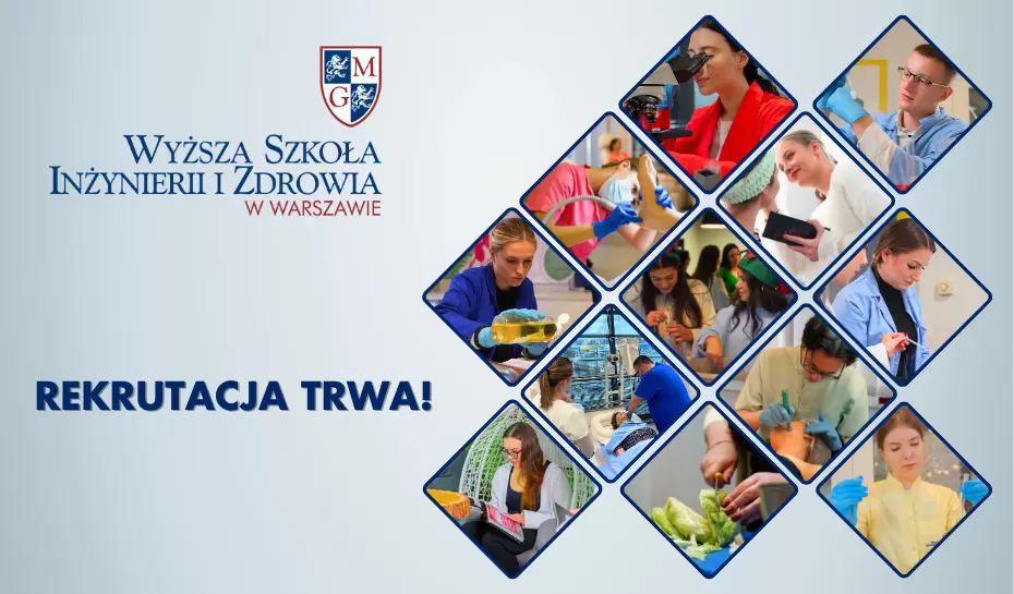 Start rekrutacji na studia w Wyższej Szkole Inżynierii i Zdrowia!