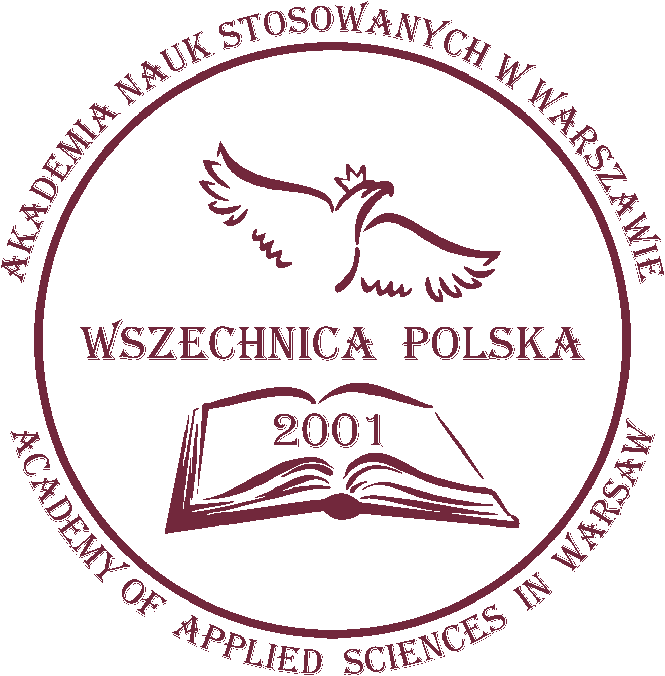 Wszechnica Polska Akademia Nauk Stosowanych w Warszawie logo