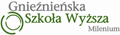 Logo Gnieźnieńska Szkoła Wyższa Milenium (GSWM)