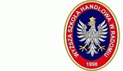 Logo Akademia Handlowa Nauk Stosowanych (AHNS) w Radomiu